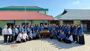 Perayaan Hardiknas Sekaligus HUT SKH Negeri 1 Palangka Raya ke 34