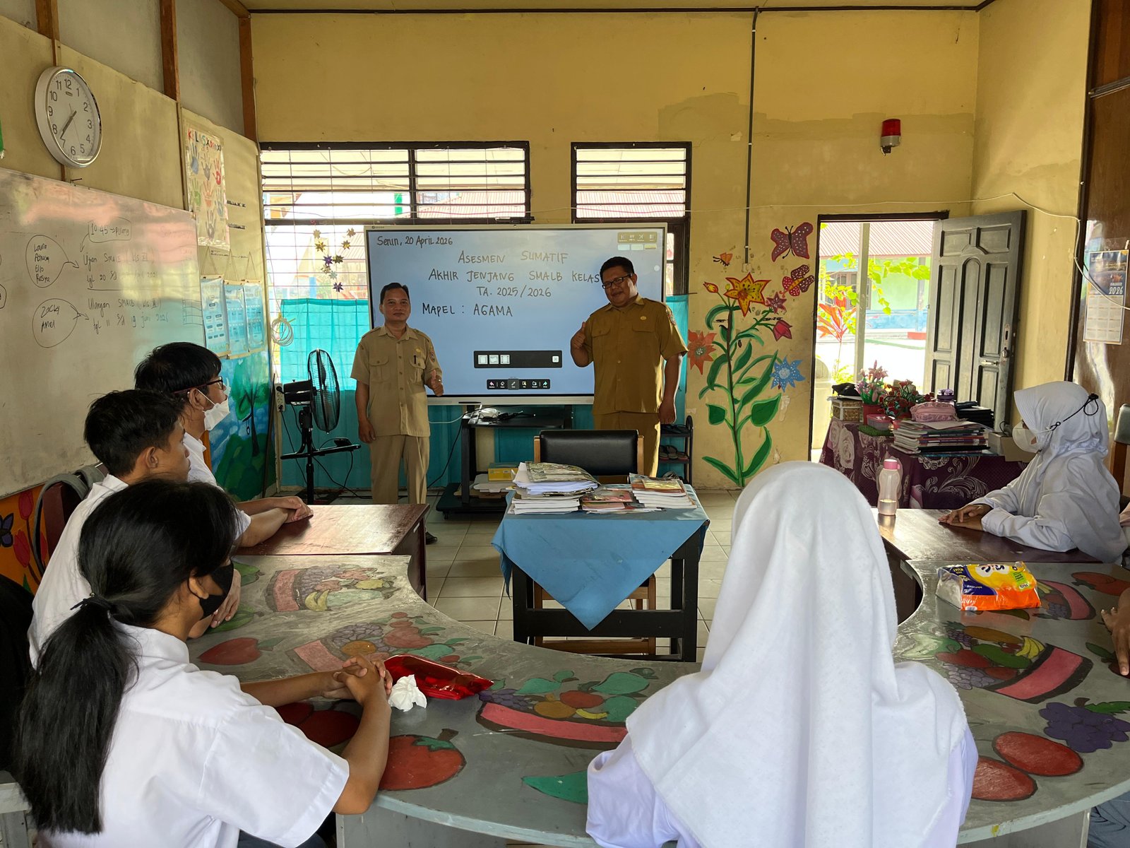 Pelaksanaan Penilaian Sumatif Akhir Jenjang (PSAJ) Kelas XII SMALB T.A 2025/2026