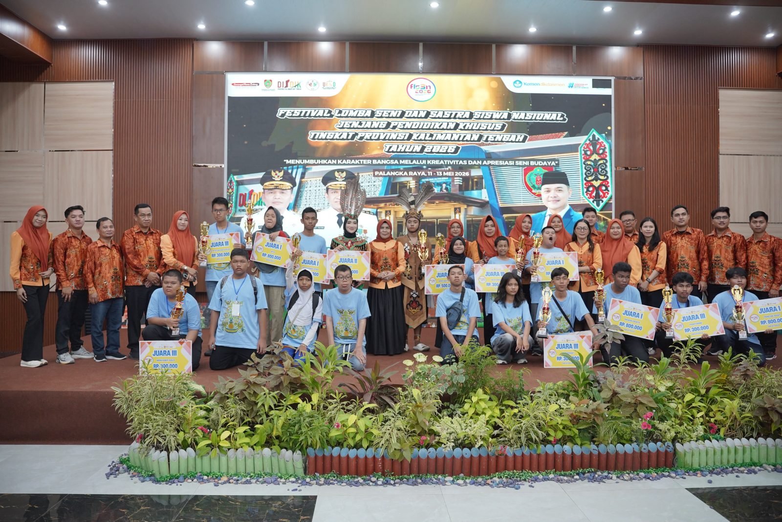 Siswa SKH Negeri 1 Palangka Raya Raih 13 Juara pada Ajang FLS3N Tahun 2026